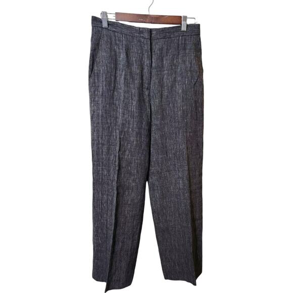 MaxMara Linen Straight Leg Pants - Picture 2 of 11